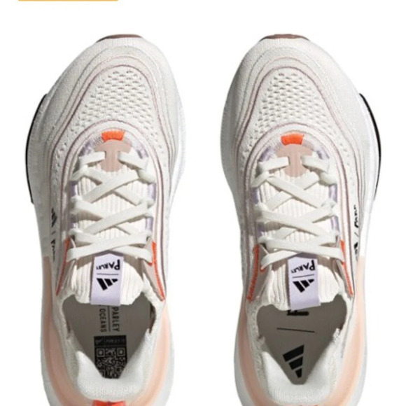 adidas Women's Size 9 Ultraboost Light X Parley Road-Running Shoes NWT White - Picture 7 of 10